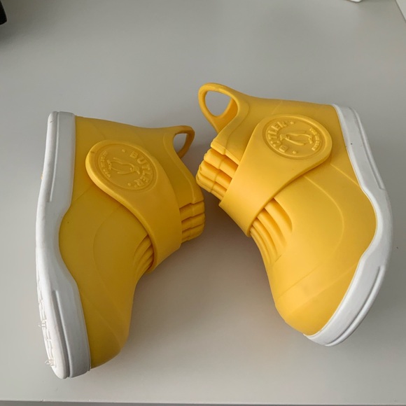 BUTLER Rockhopper Overshoe Kids Rubber Waterproof All Weather Yellow Size 5 6 7 - Picture 15 of 15